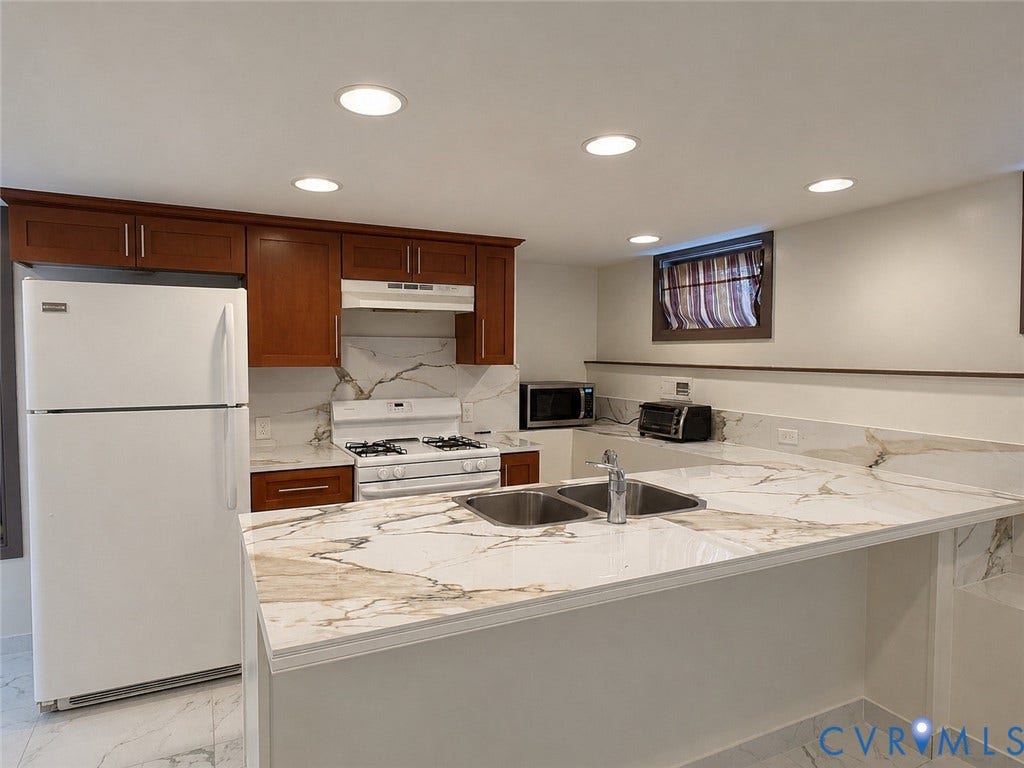 133 W Jackson Street, Jackson Ward, Richmond, VA 23220 Unit B Basement Kitchen