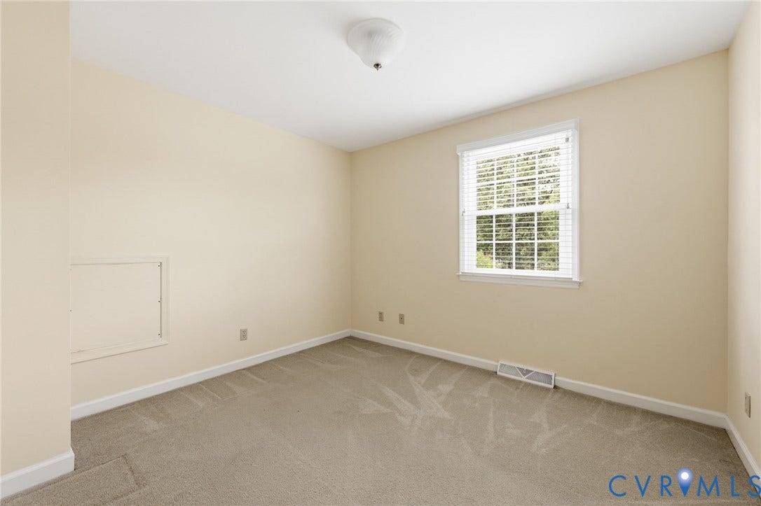 3737 Perthshire Lane, Colonial Heights, VA 23834 Second bedroom on the third level