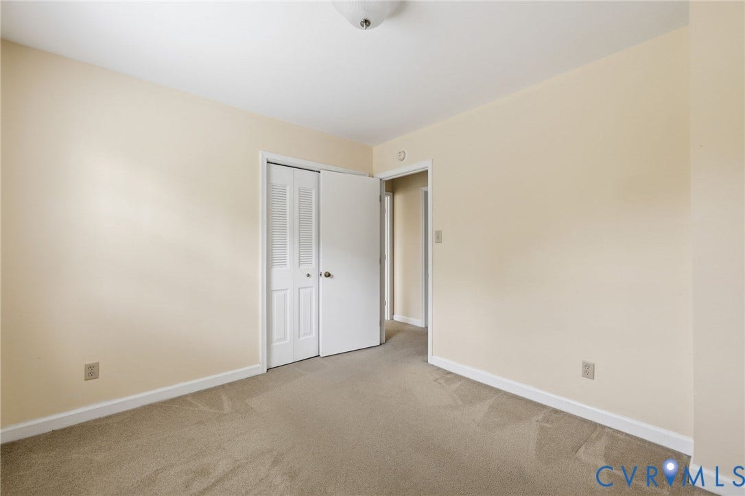 3737 Perthshire Lane, Colonial Heights, VA 23834 Second bedroom with view to the hall