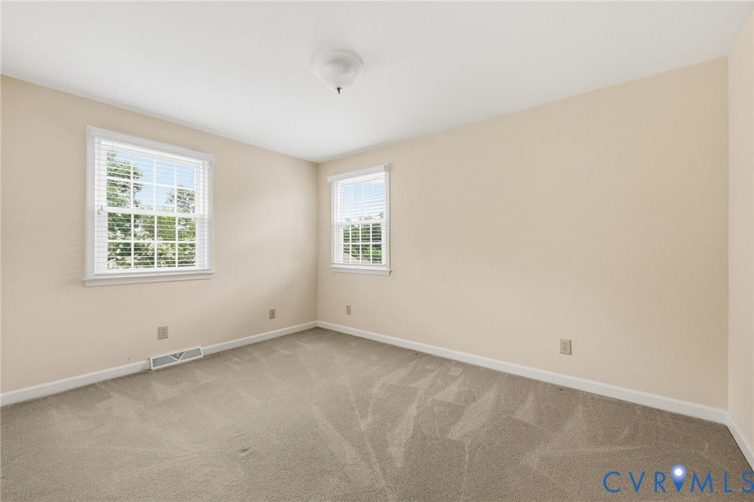 3737 Perthshire Lane, Colonial Heights, VA 23834 Third bedroom on the third level