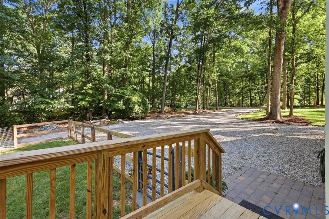 2757 Briarpatch Lane, Powhatan, VA 23139 Side door porch