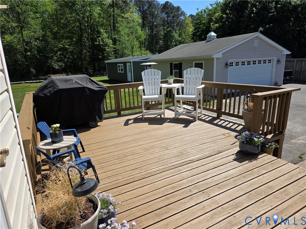 8511 Peaks Road, Hanover, VA 23069 18 X 13 Deck Off Kitchen