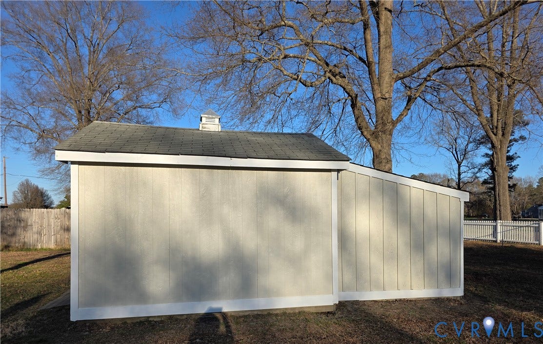 8511 Peaks Road, Hanover, VA 23069 Shed w Lean-To on Back