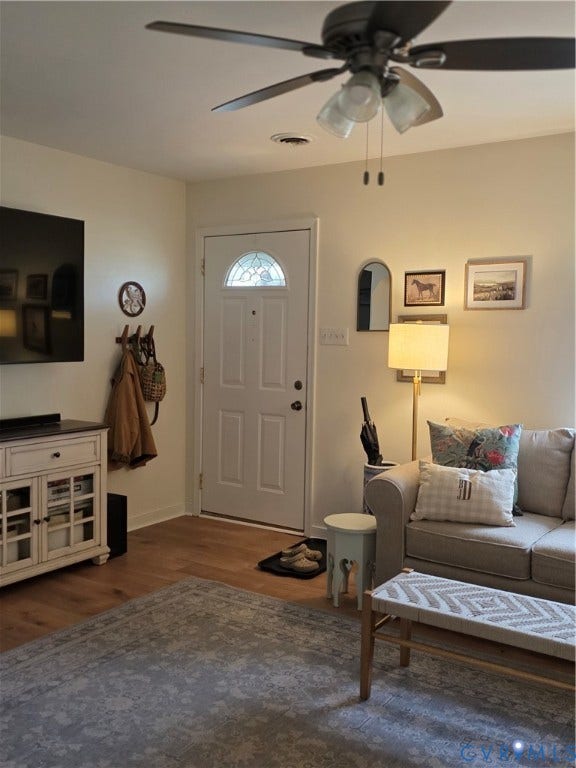 8511 Peaks Road, Hanover, VA 23069 View of LR Toward Front Door
