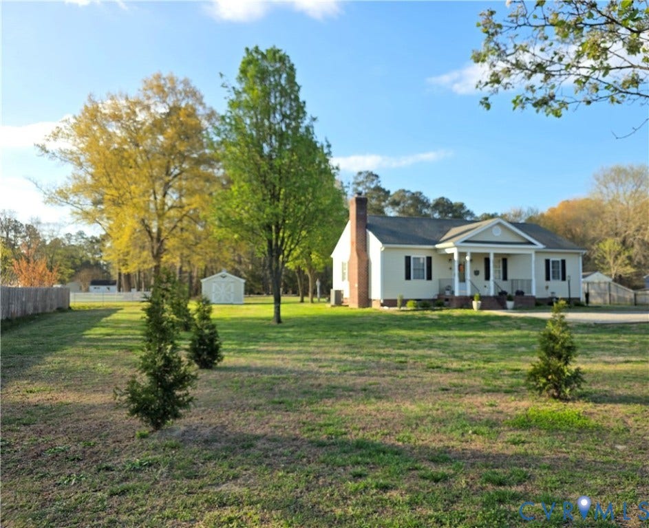 8511 Peaks Road, Hanover, VA 23069 14 Newly Planted Evergreens at Front & Side of Property