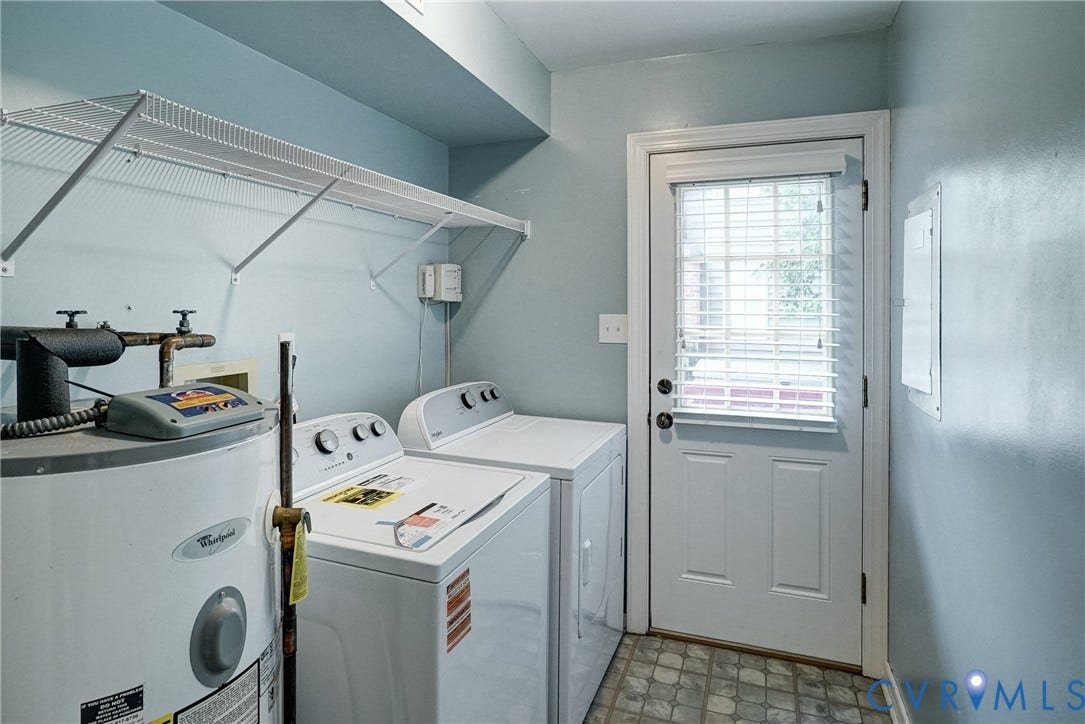 9724 Kingscroft Drive, Kingston, Glen Allen, VA 23060 downstairs laundry room