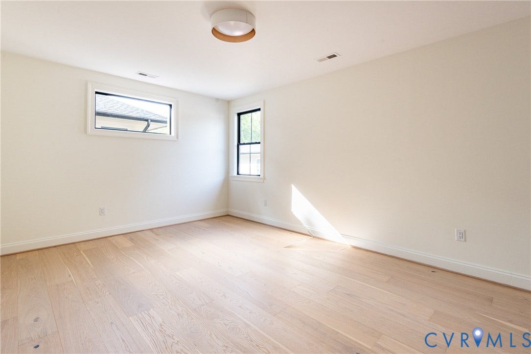 4507 Leonard Parkway, Richmond, VA 23221 Light wood-finish flooring complements the neutral wall tones