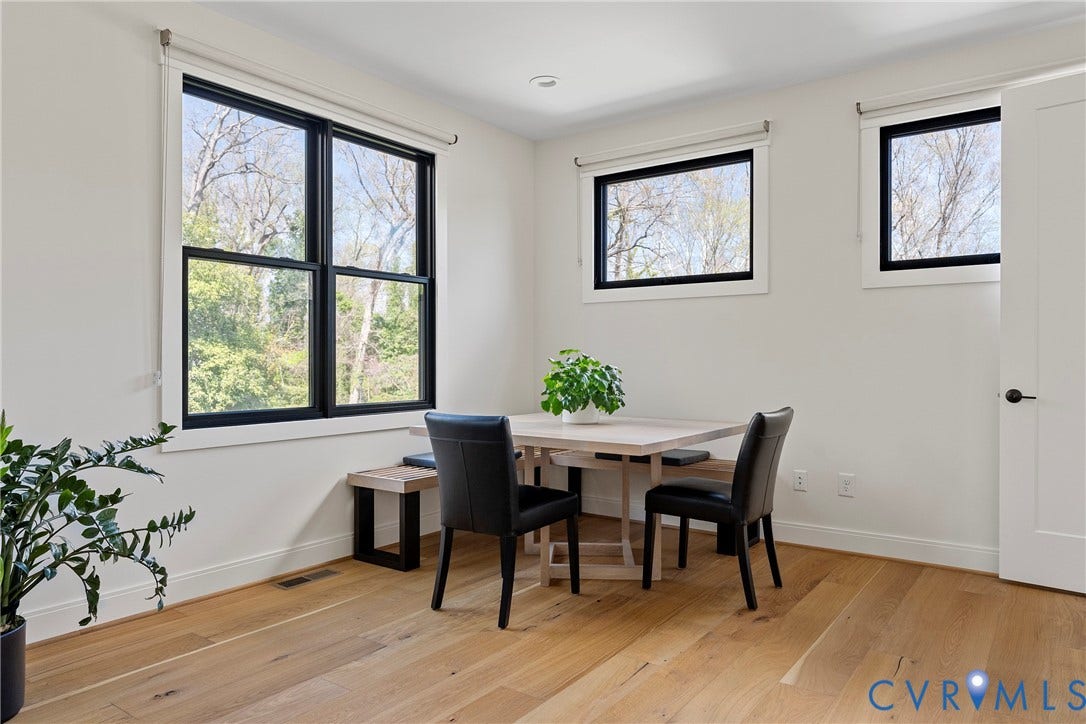 7301 Riverside Drive, Richmond, VA 23225 Bright interior space featuring light wood-finish flooring