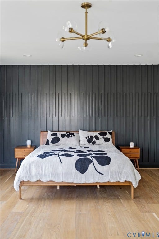 7301 Riverside Drive, Richmond, VA 23225 Accent wall featuring vertical paneling