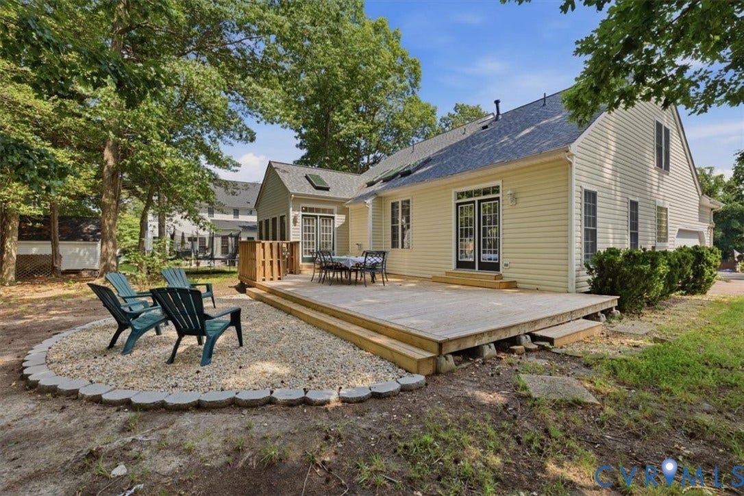1824 Sidney Court, Glen Allen, VA 23059 Stay cool in the shaded back yard!