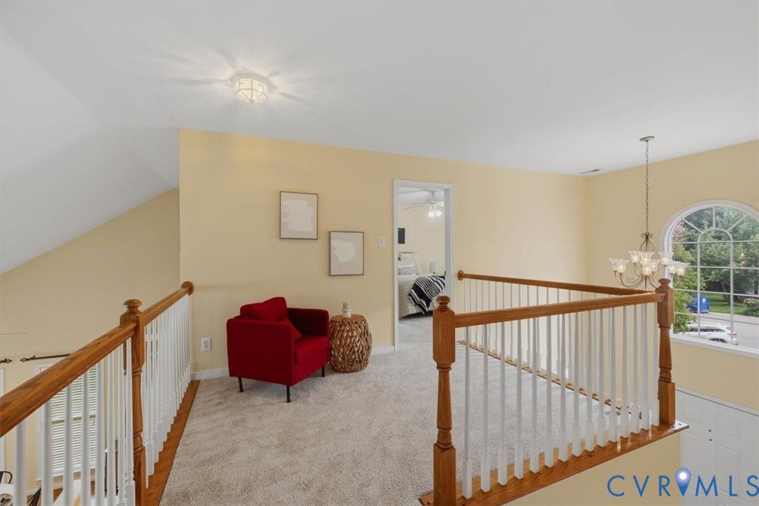 1824 Sidney Court, Glen Allen, VA 23059 2nd floor is open to below
