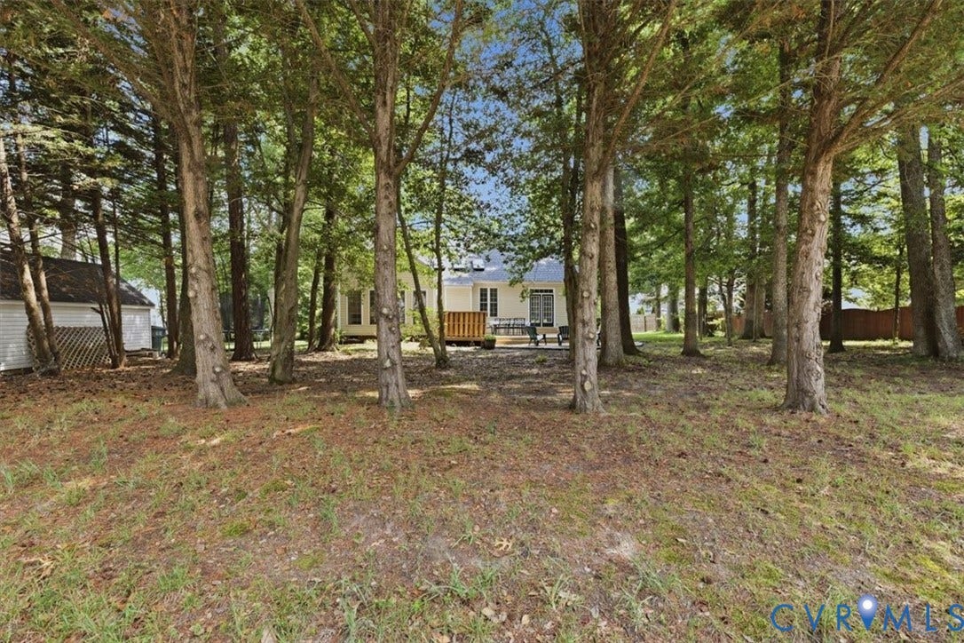 1824 Sidney Court, Glen Allen, VA 23059 Shaded back yard to stay cool in the summer heat