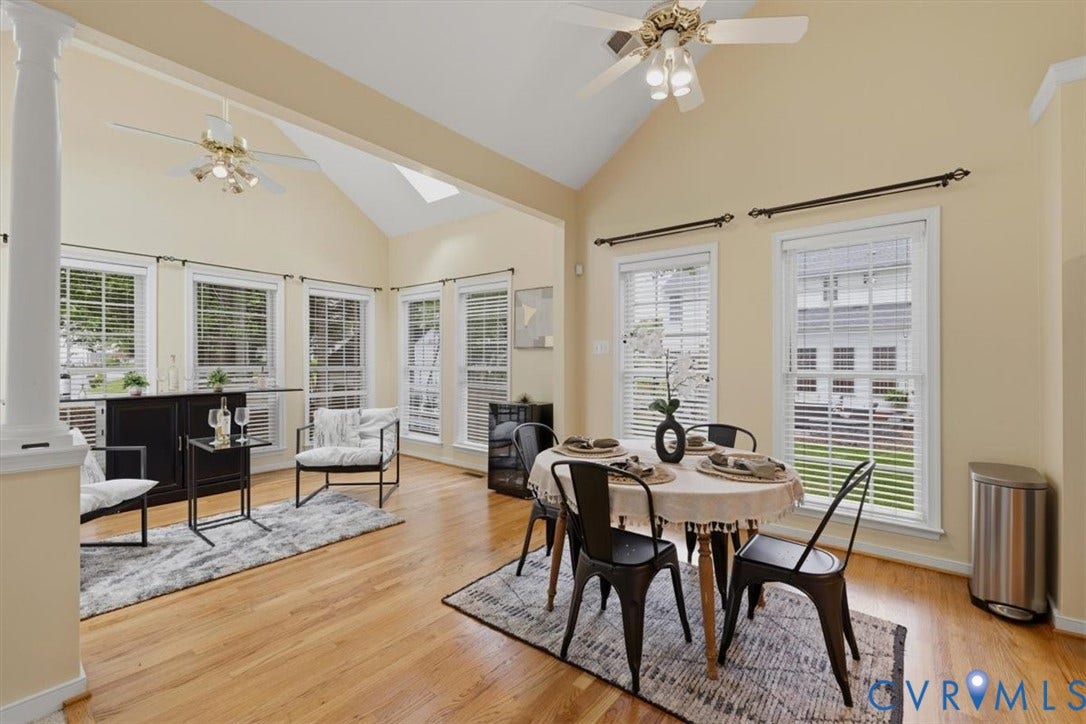 1824 Sidney Court, Glen Allen, VA 23059 Breakfast Nook and Sunroom