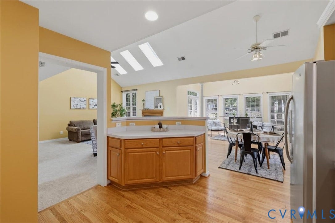 1824 Sidney Court, Glen Allen, VA 23059 Kitchen with Breakfast Nook