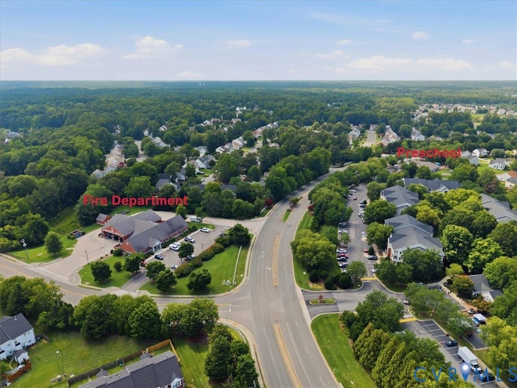1824 Sidney Court, Glen Allen, VA 23059 Fire Department and preschool are located nearby