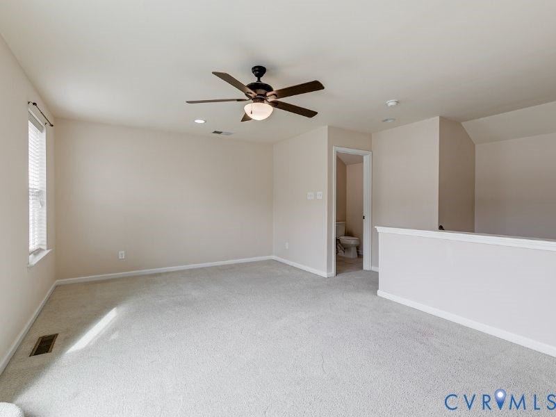 11311 Sadler Walk Lane, Duncan Park At Sadler Walk, Henrico, VA 23060 3rd floor bedroom/bonus room