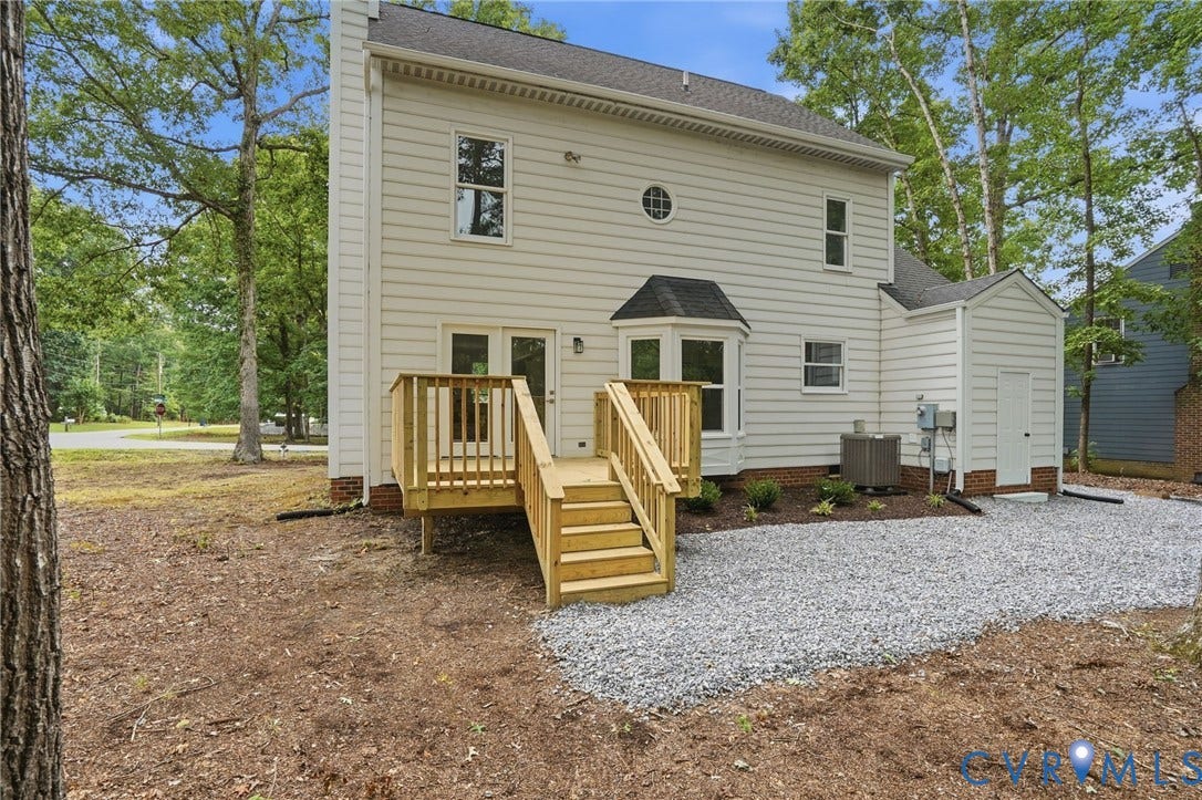 3700 Malbon Way, Chesterfield, VA 23832 Back house