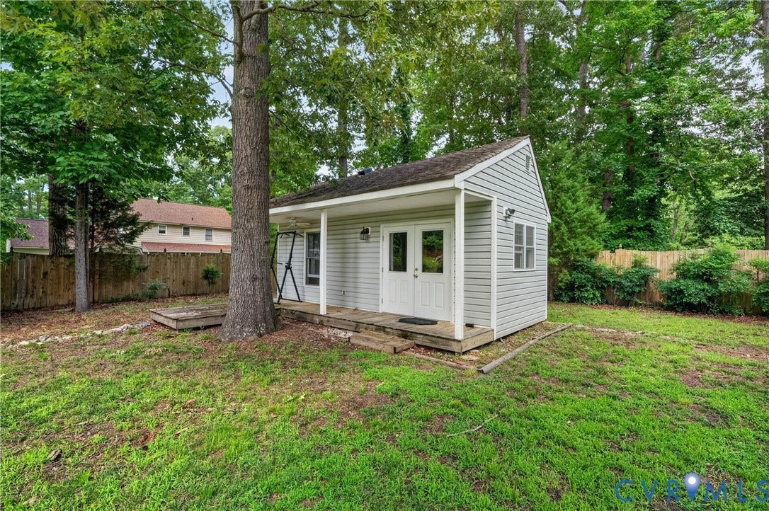 704 Spring Valley Road, Walthall, Chester, VA 23834 Detached shed currently being used as a flex space