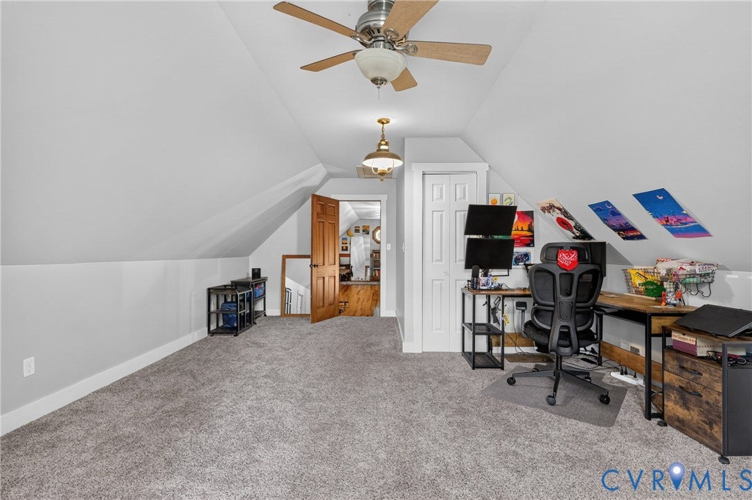 704 Spring Valley Road, Walthall, Chester, VA 23834 Upstairs bedroom currently being used an office space