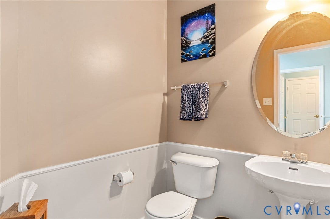 11413 Tudor Rose Court, Cedarlea Park, Glen Allen, VA 23059 First floor half bathroom