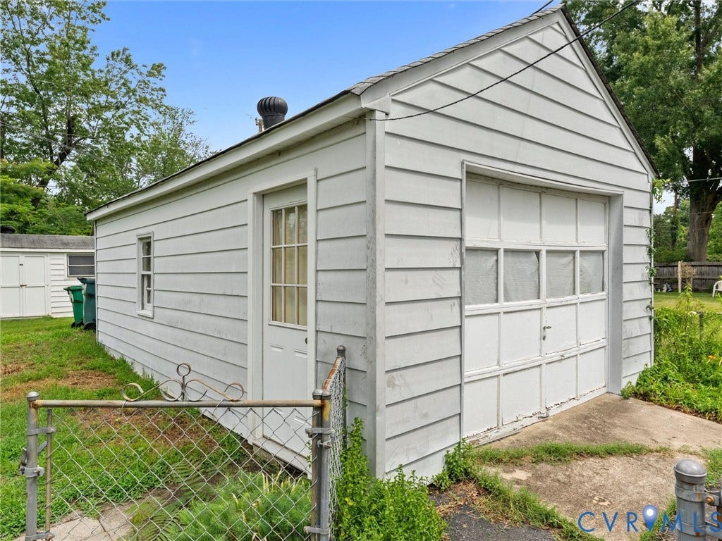 1810 Convair Lane, Woodman Terrace, Henrico, VA 23228 DETACHED GARAGE SHOP