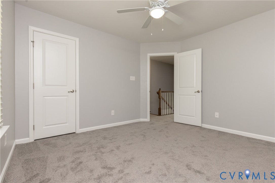 12814 Bailey Hill Court, Bayhill Pointe, Midlothian, VA 23112 Neutral gray wall finish
