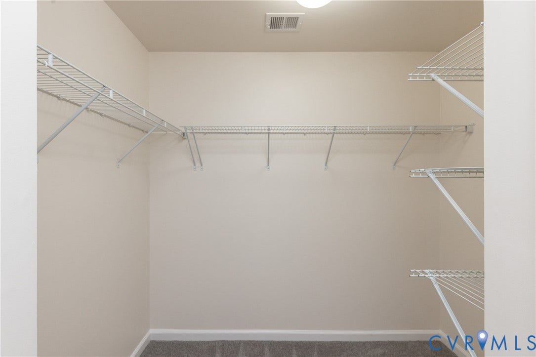 12814 Bailey Hill Court, Bayhill Pointe, Midlothian, VA 23112 Built-in wire shelving and hanging rods