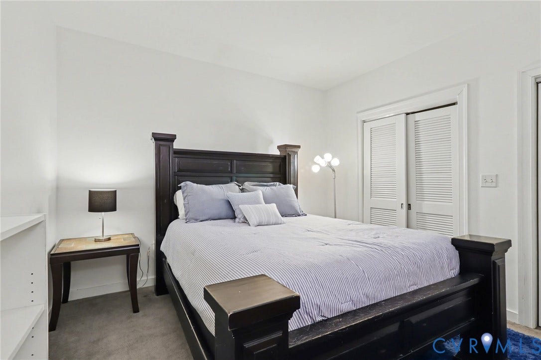 230 N 6th Street, #U325, Richmond, VA 23219 White walls with neutral carpeting