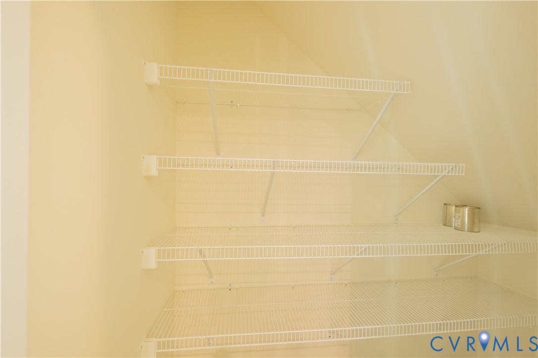 18429 Palisades Court, Chesterfield, VA 23120 Built-in wire shelving system featuring multiple tiers