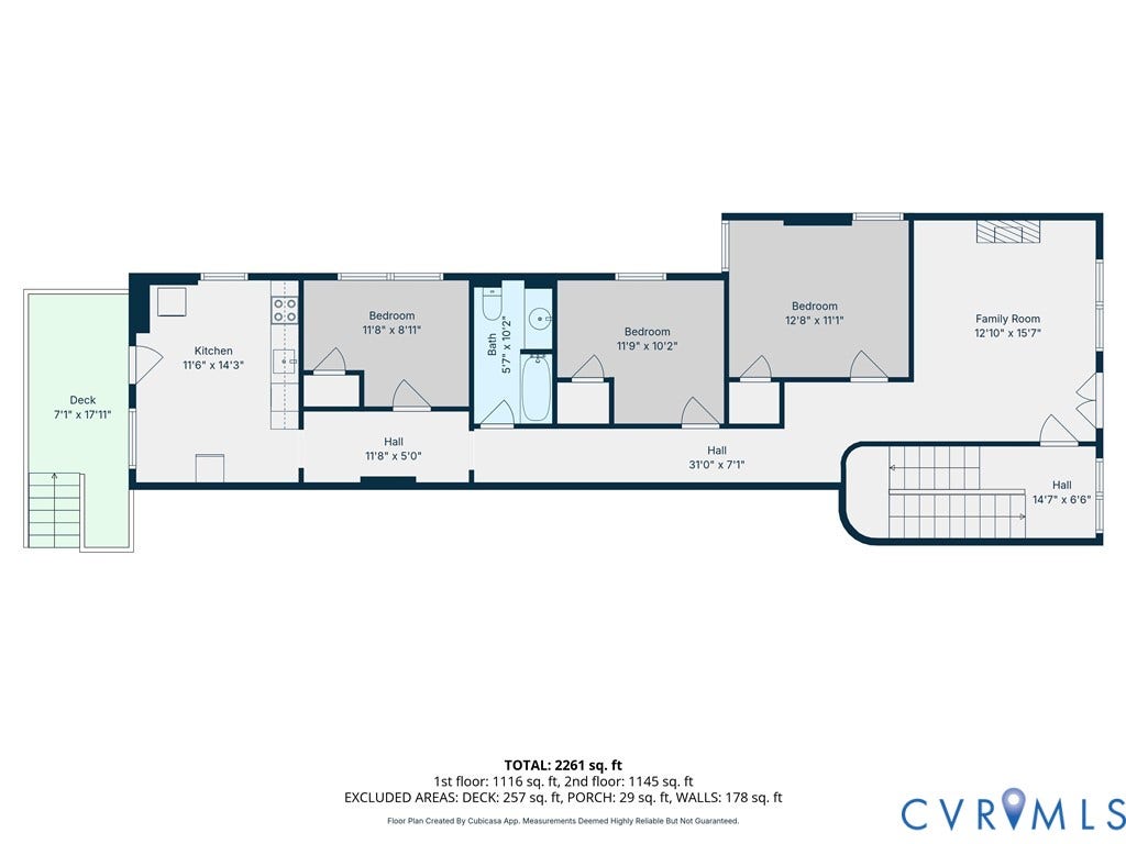 204 Welford Street, Barton Heights, Richmond, VA 23222 Floor plan