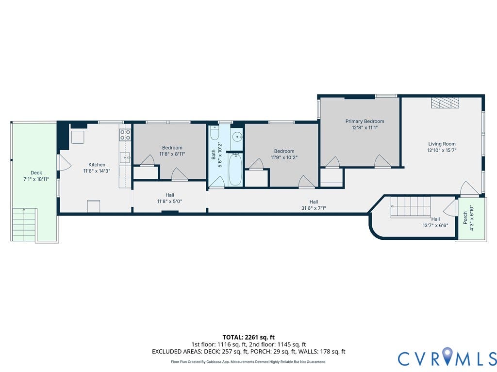 204 Welford Street, Barton Heights, Richmond, VA 23222 Floor plan