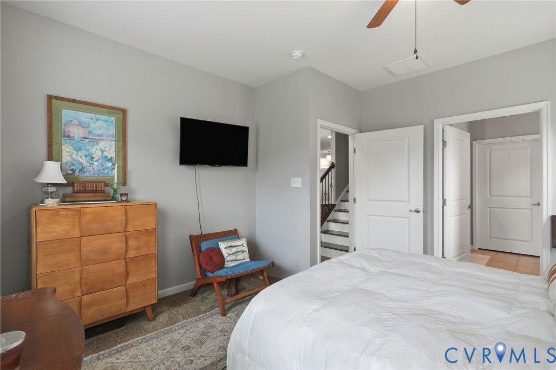 10653 Braden Parke Drive, Midlothian, VA 23832 Light gray wall paint creating a neutral backdrop for furnishings
