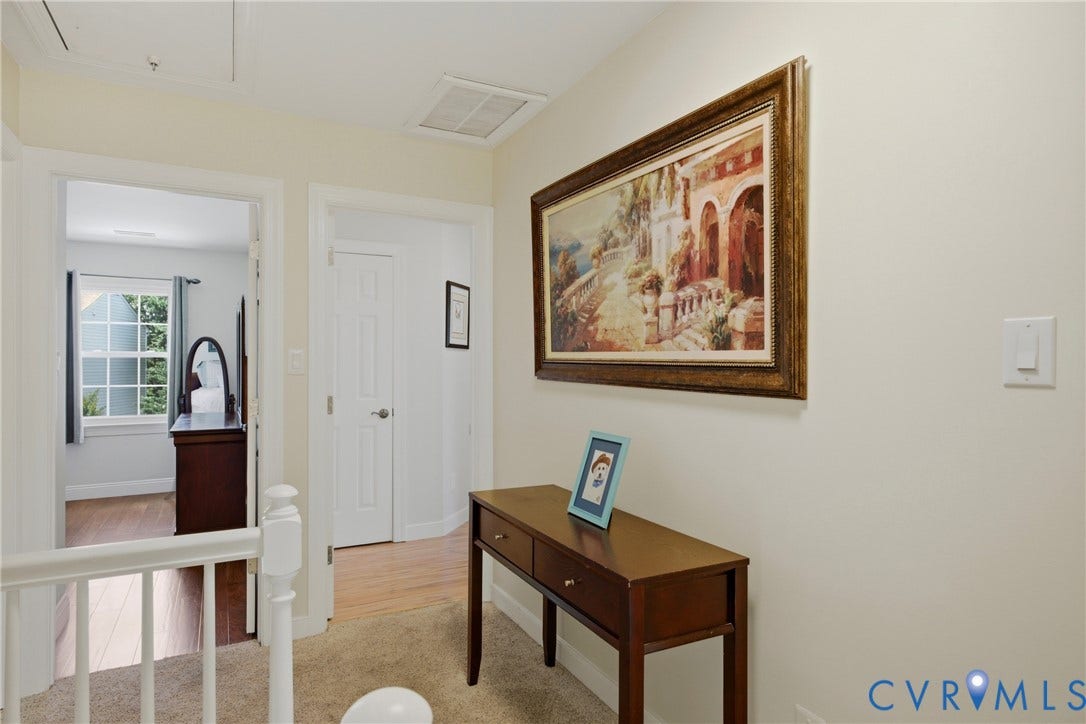 6212 Winsted Court, Wyndham, Glen Allen, VA 23059 The Upstairs Hallway