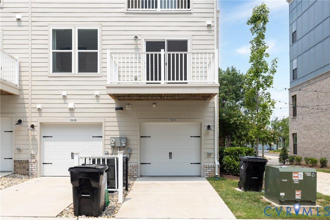 1041 N Lombardy Street, #A, Carver Square, Richmond, VA 23220 Garage & Driveway