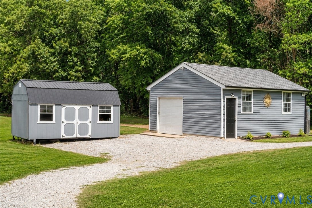 3573 Jefferson Landing Road, Powhatan, Powhatan, VA 23139 Detached 1.5 car garage finished with Mini Split