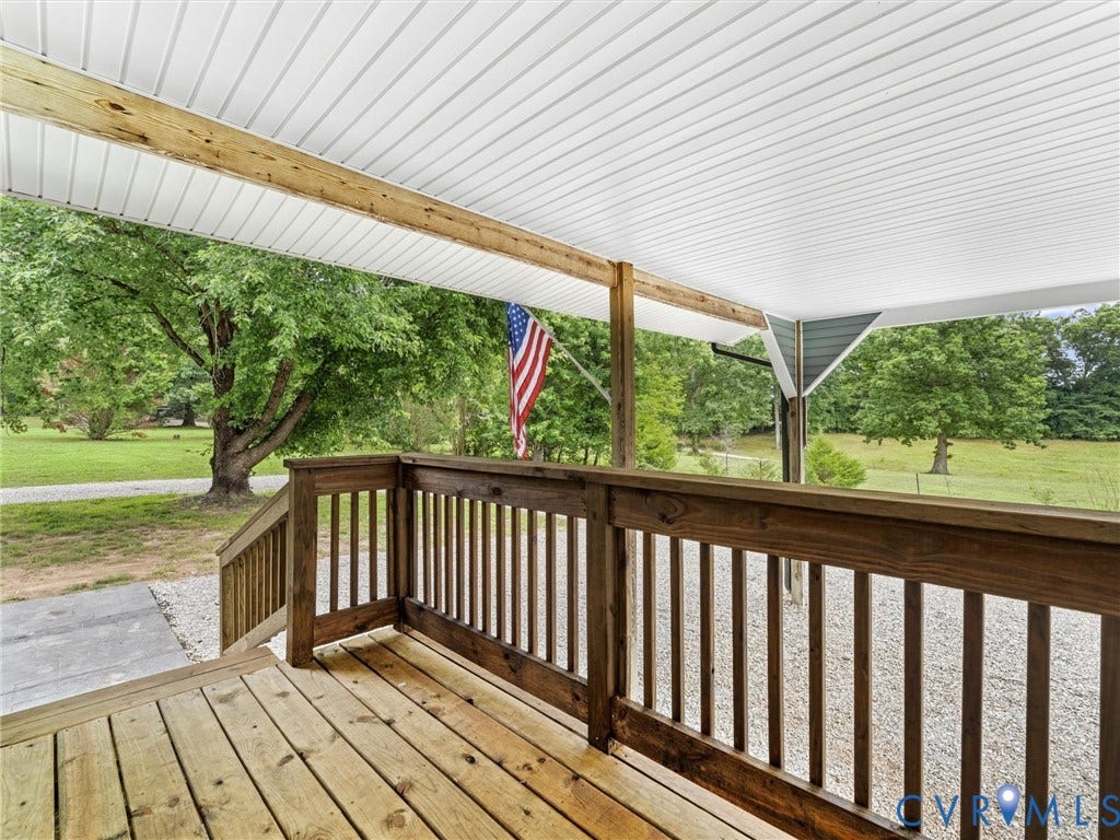 3573 Jefferson Landing Road, Powhatan, Powhatan, VA 23139 side porch