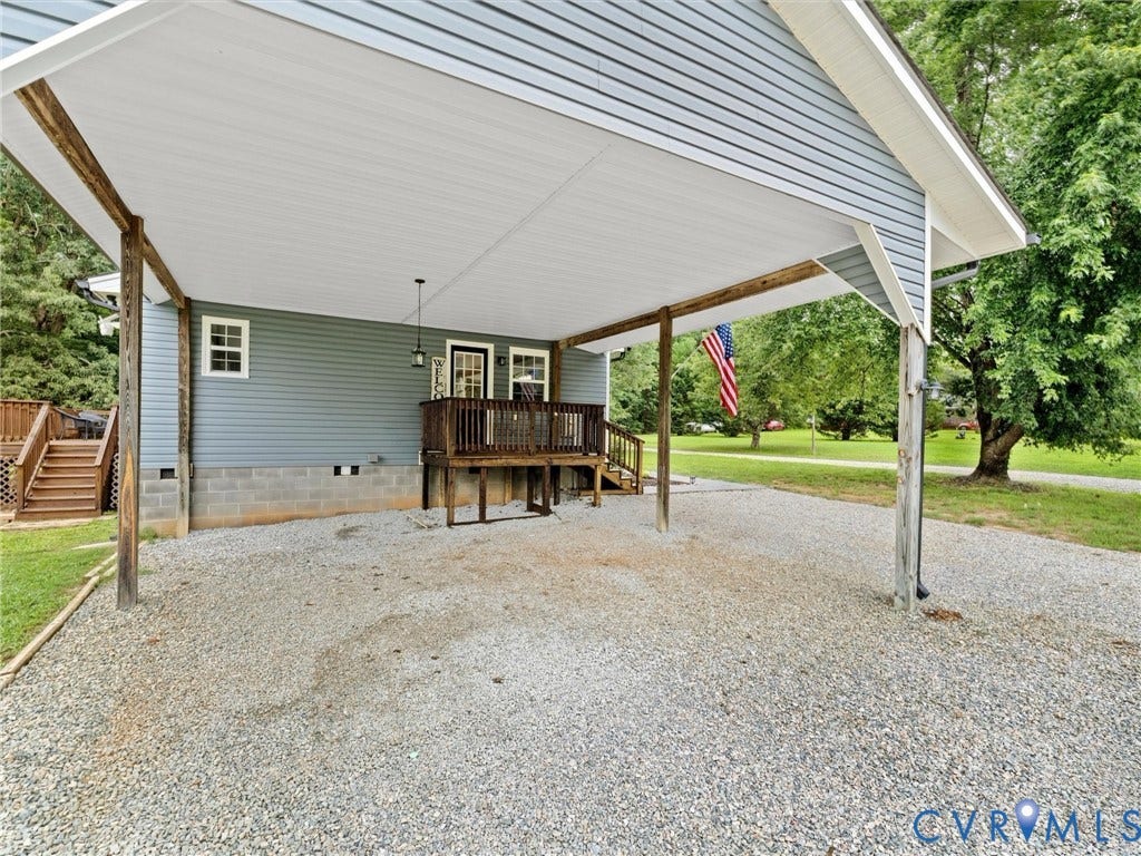 3573 Jefferson Landing Road, Powhatan, Powhatan, VA 23139 Carport