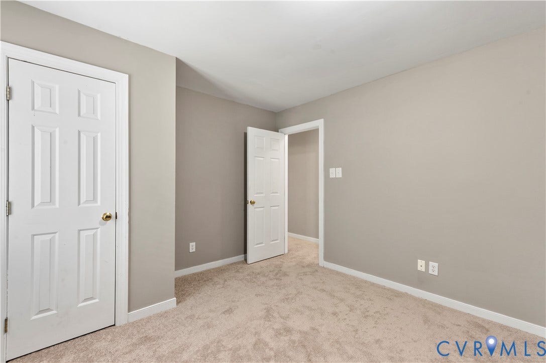 5117 Hart Mill Drive, Glen Allen, VA 23060 Neutral-toned walls complement plush carpeting
