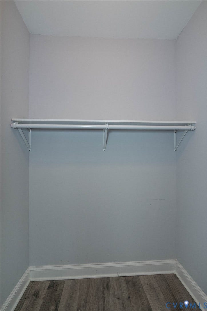1209 N 22nd Street, Church Hill, Richmond, VA 23223 Integrated closet shelving system with white finish