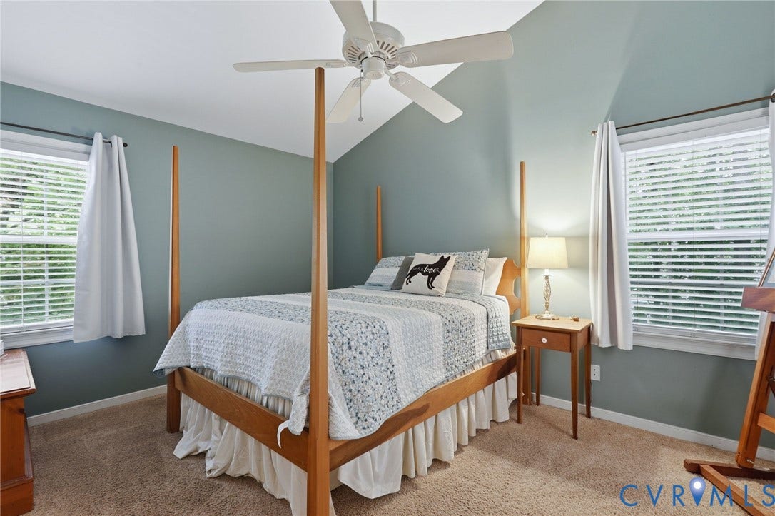 Vaulted Ceiling and has updated En-Suite Bathroom