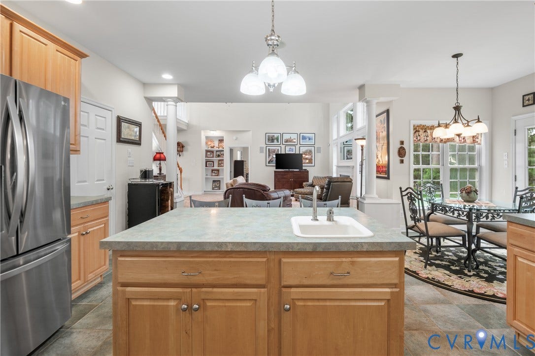4901 Claybon Lane, Chester, VA 23831 Kitchen island