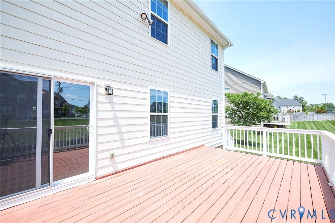 4535 Paxton Glen Court, 3W120, Glen Allen, VA 23059 Deck