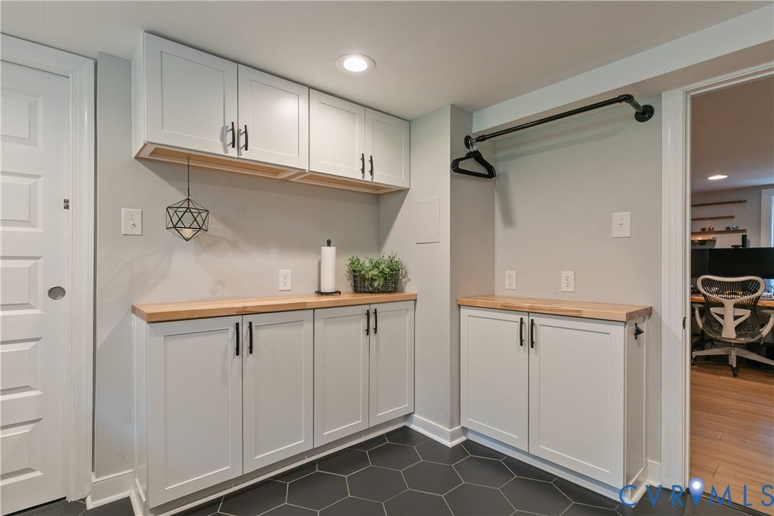 4549 Arrowhead Road, Stratford Hills, Richmond, VA 23235 A drying station for your clothes adds thoughtful practicality.