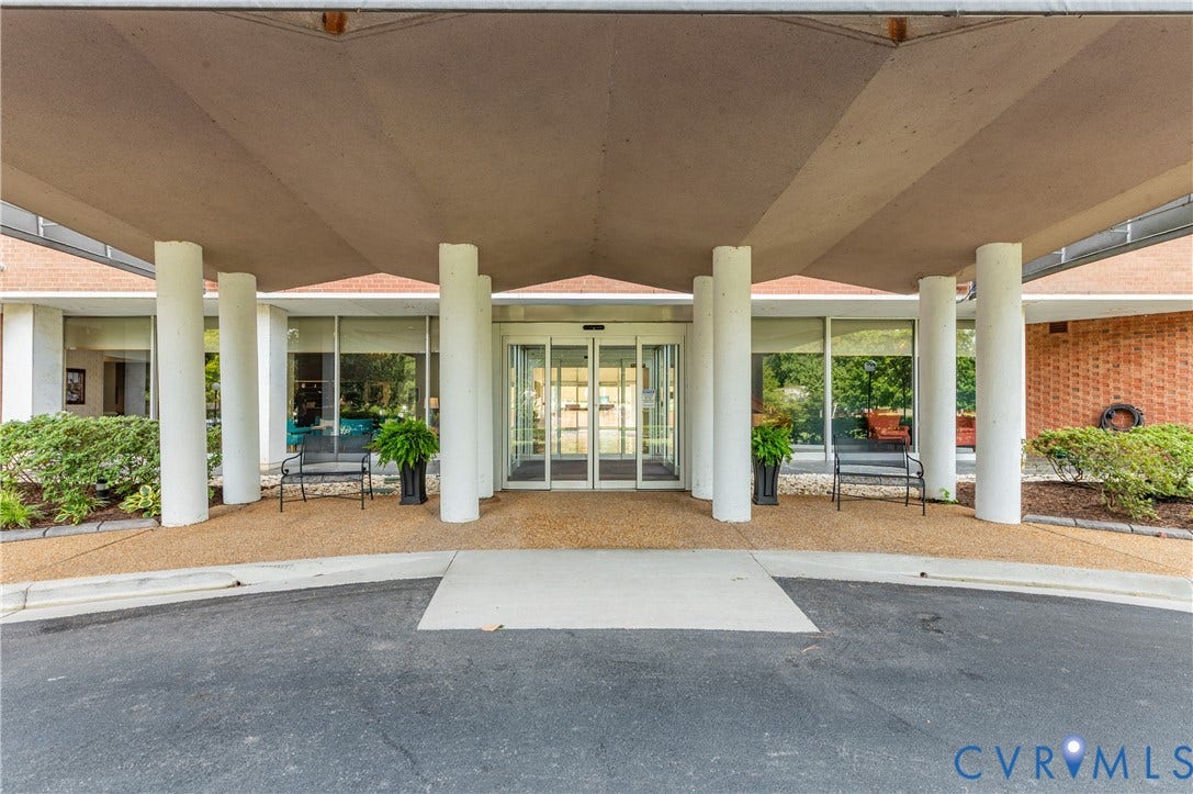 5100 Monument Avenue, #804, Willow Lawn Area, Richmond, VA 23230 Secured Entrance