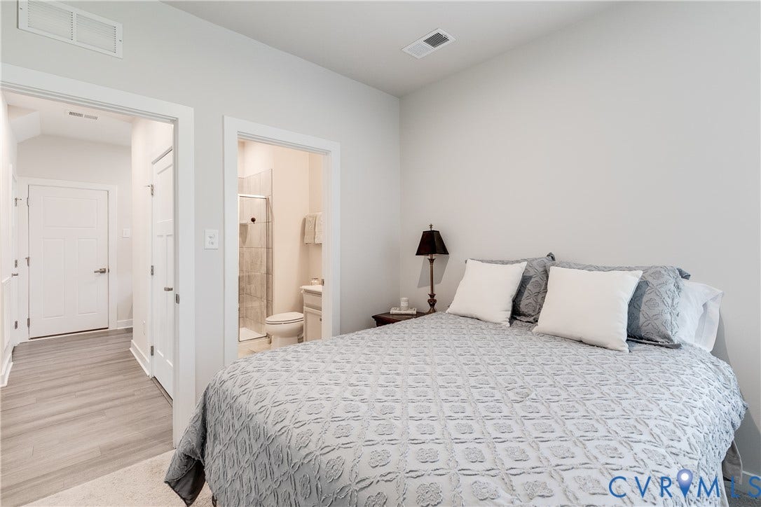18301 Sagamore Drive, Hampton Pointe, Moseley, VA 23120 Downstairs bedroom