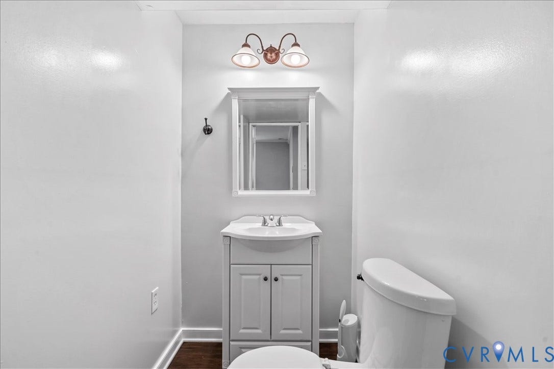 9326 Emmett Road, Glen Allen, VA 23060 half bath 1st floor
