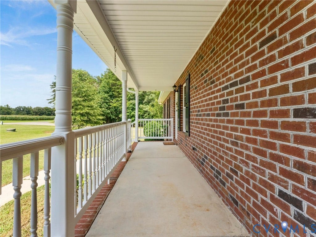 2296 Mill Road, Powhatan, VA 23139 Front Porch