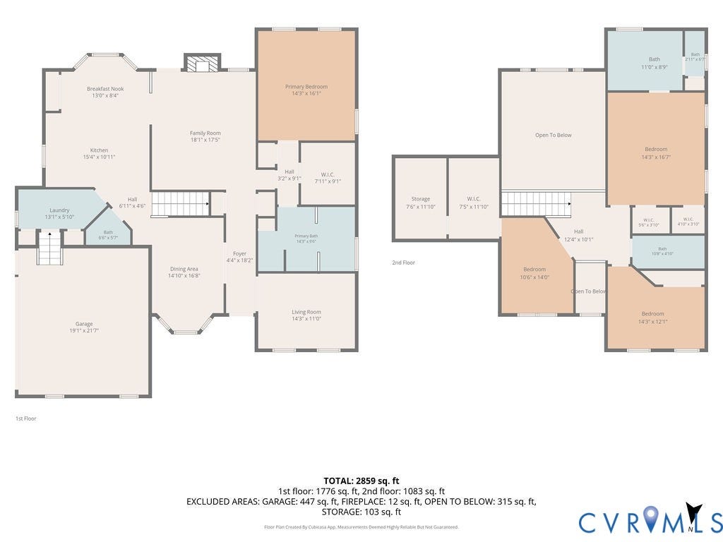 5316 Lemoore Drive, Glen Allen, VA 23059 Floor plan