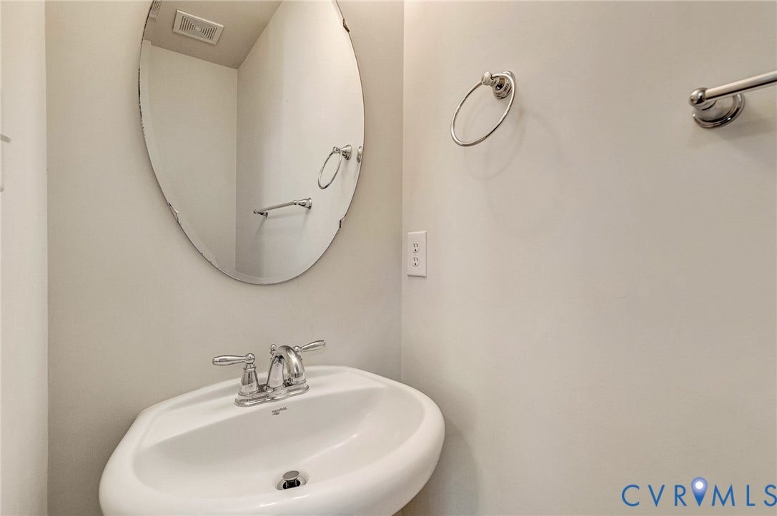6312 Arbor Meadows Terrace, Arbor Meadows, Chesterfield, VA 23831 First floor half bathroom