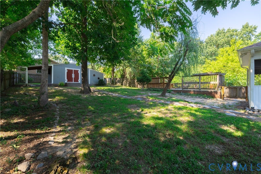 704 Forestview Drive, Colonial Heights, VA 23834 Yard